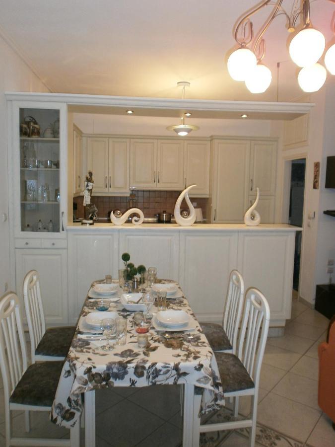 Beach Front House With View Marathos  Luaran gambar