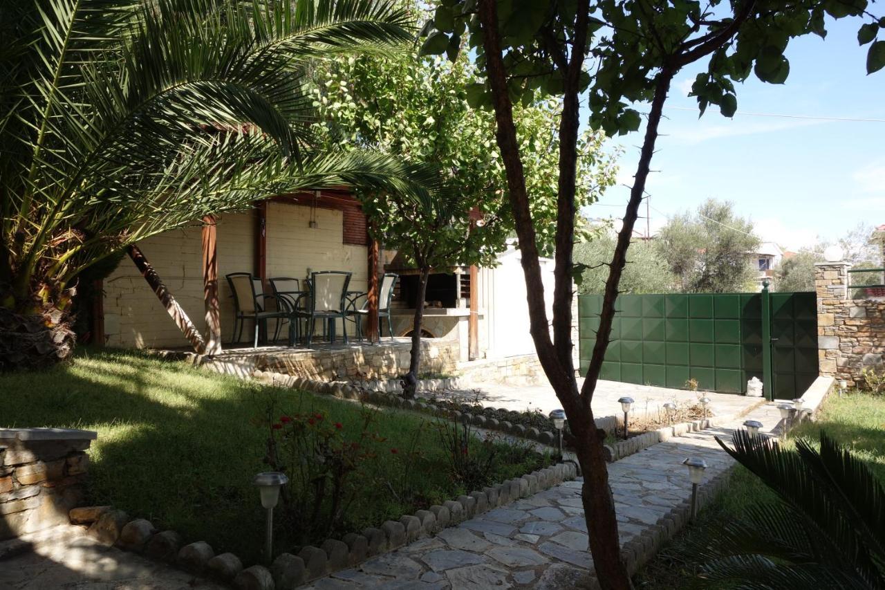 Beach Front House With View Marathos  Luaran gambar