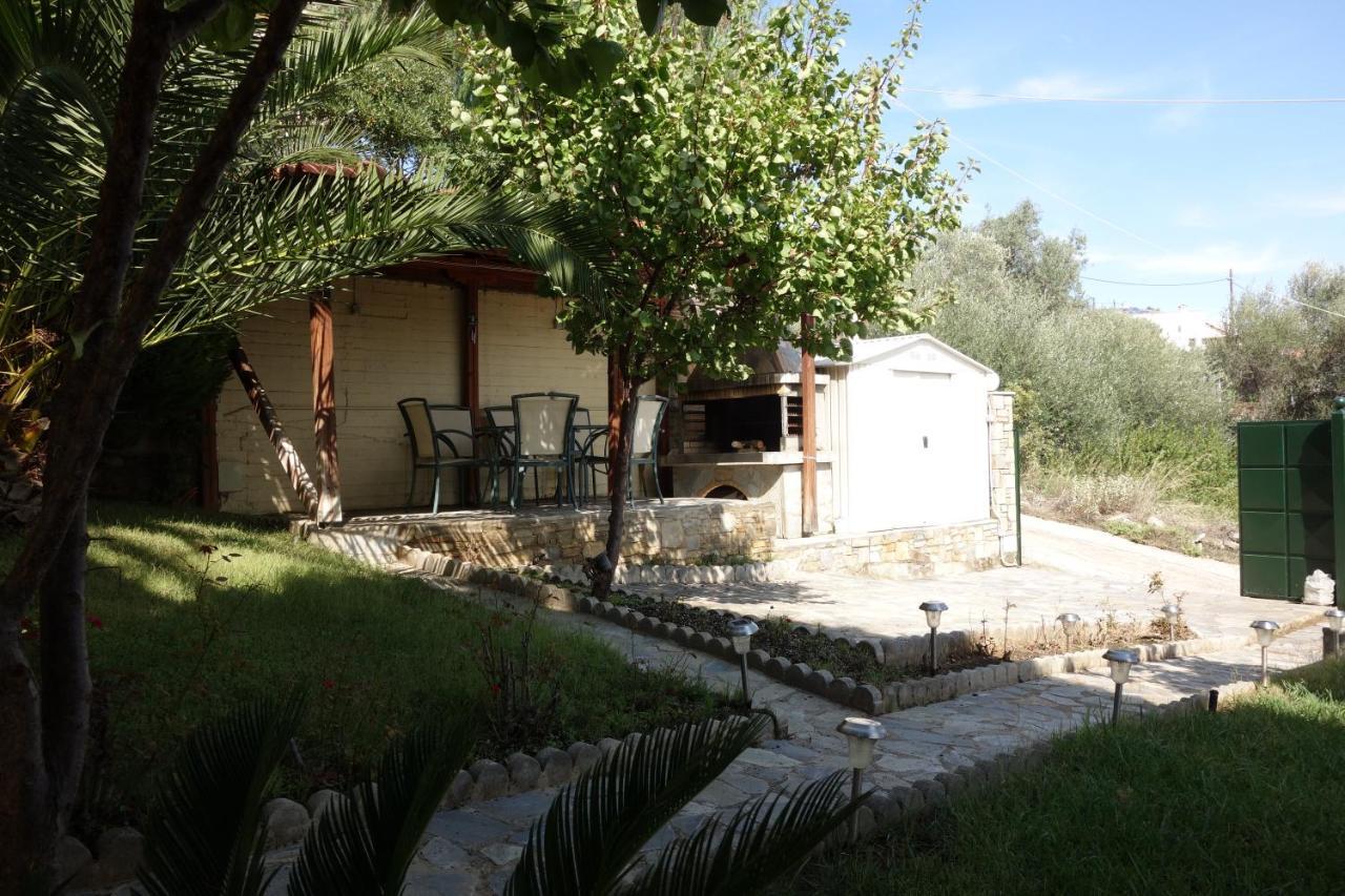 Beach Front House With View Marathos  Luaran gambar